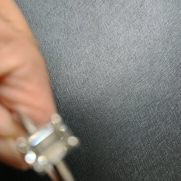 Diamond ring platinum setting - Picture 5 of 7